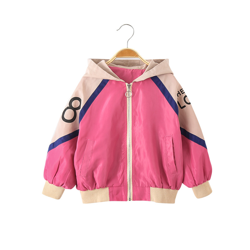 Picture of Girls' spring coat children's Korean style fashionable jacket for children 2020 new medium and big children fashionable jacket for little girls fashionable children's clothing