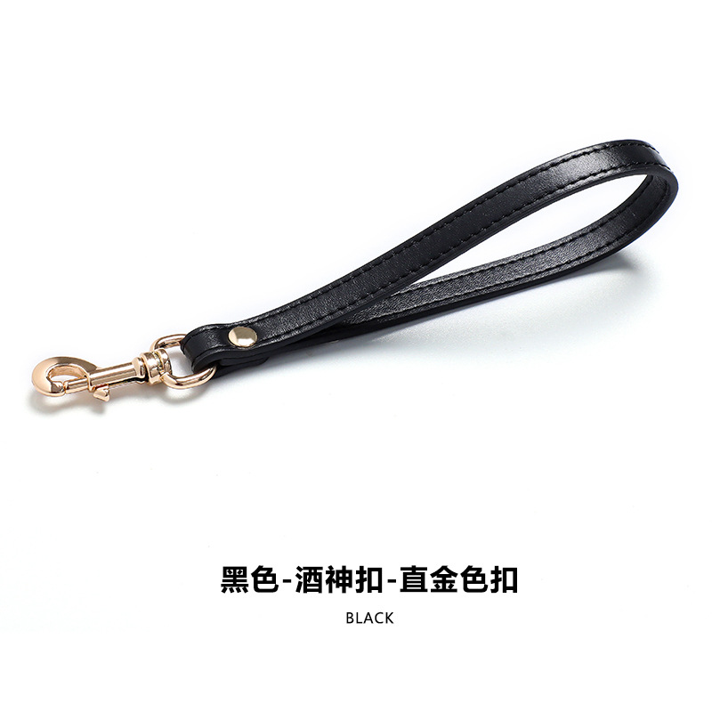 Picture of Women's Bag Accessories Single Buckle Wallet Lanyard Handbag with B- 45 Plain Cowhide Handbag with Bag Replacement Strap