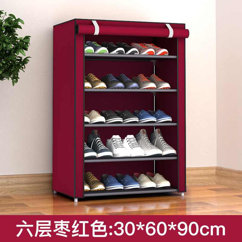 Picture of Ya Ruifan F Simple Shoe Rack Dustproof Storage Shoe Cabinet Multi-layer Small Shoe Rack Dormitory Hall Storage Rack Simple