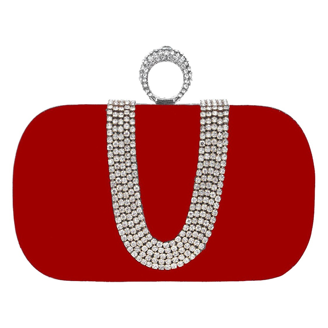 Yingmi Cross-border Hot Diamond-encrusted Dinner Bag Women's Fashion Dinner Bag Handheld Celebrity All-match Dress Evening Bag