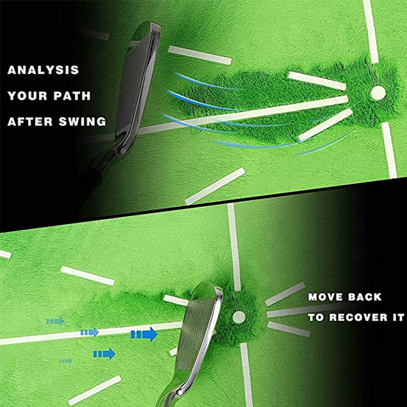 Picture of Cross-Border Indoor Golf Mat, Swing Training Ball Mat, Putter Test Mat, Foldable Golf Practice Mat