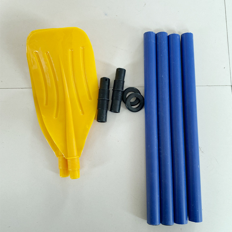 Picture of Portable with Outdoor Paddle Kayak Rowing Paddle Boat Inflatable Rubber Boat Rafting Fishing Boat Rowing Paddle