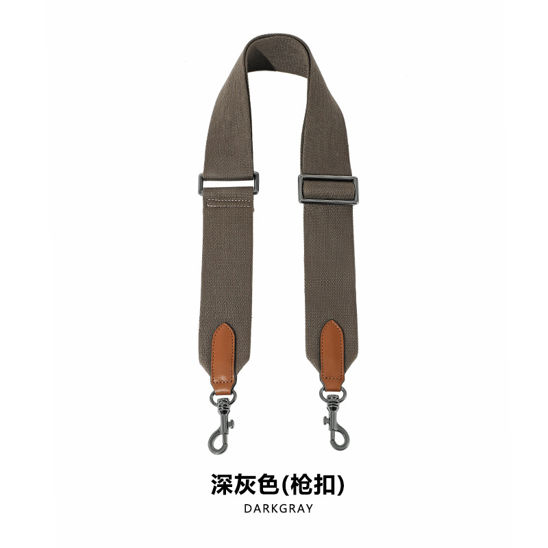 Picture of Mahuangshi MHS-F-11 Adjustable 5cm Canvas Webbing Wide Shoulder Strap Women's Bag Replacement Bucket Strap Accessories Crossbody