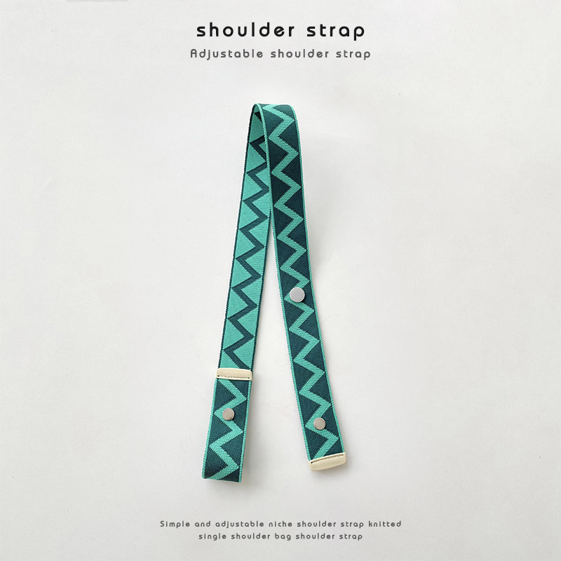 Picture of Adjustable Bag Strap Niche Design Knitted Shoulder Bag Crossbody Bag PU Leather Handbag Shoulder Strap Replacement Accessories