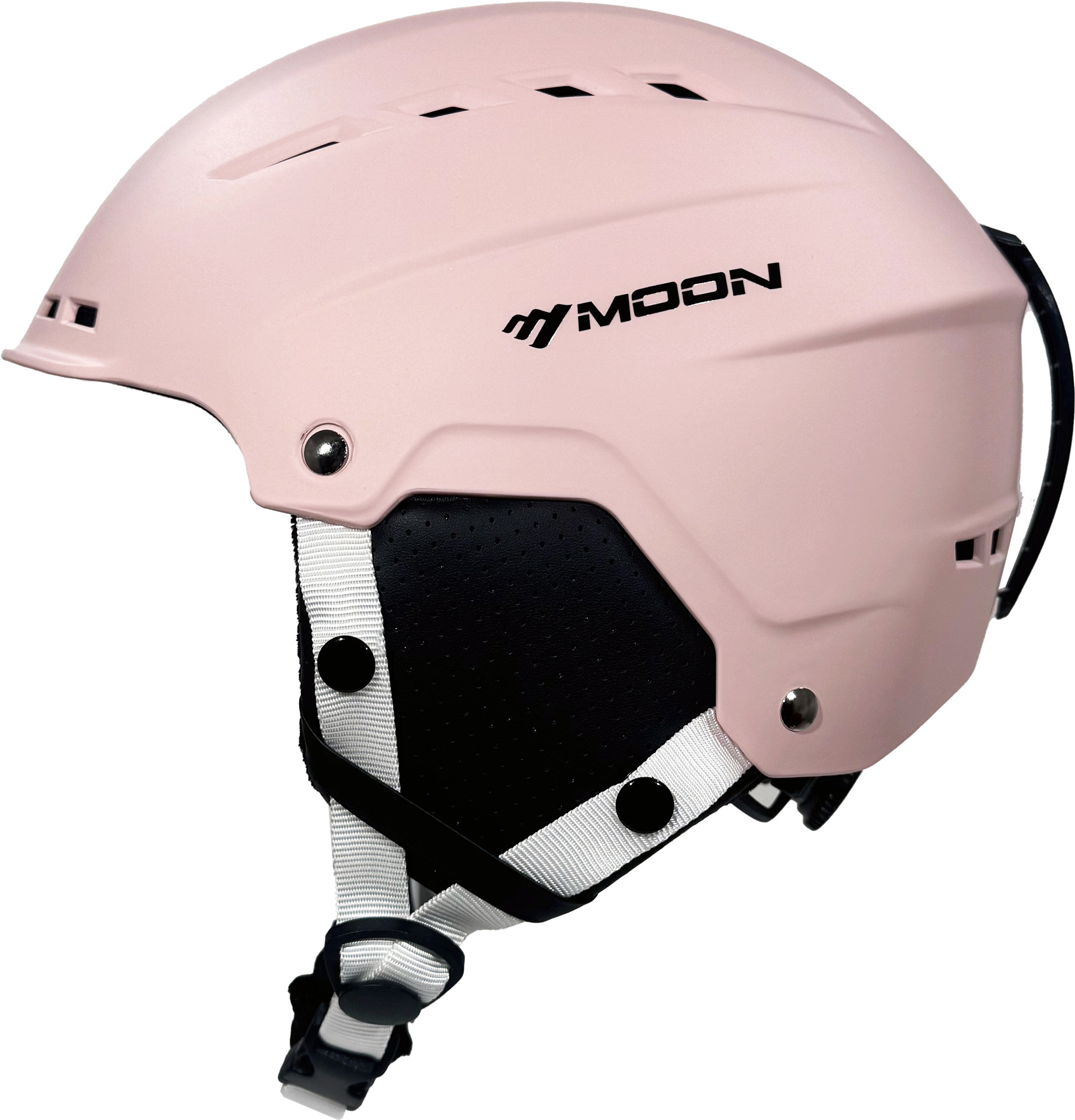 Picture of MOON Professional Ski Helmet Asian Head-shaped Men's and Women's Single Double-board Snow Goggles Glasses Integrated Ski Helmet Protectors
