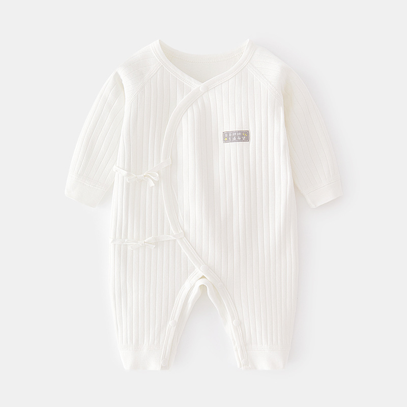 Picture of Newborn Baby Harper Autumn and Winter Pure Cotton Boneless Clothes Newborn Monk Clothes Pajamas for Boys and Girls Baby Jumpsuit Spring and Autumn