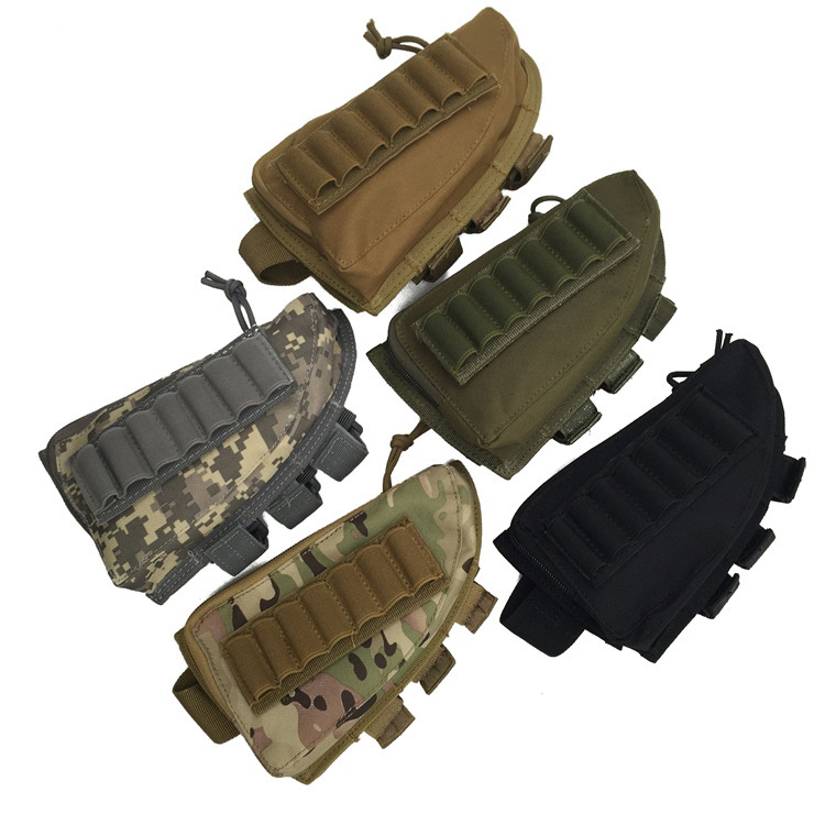 Picture of Outdoor Multifunctional Cheek Support Bag Hunting 12g Tool Bag Edc Rear Support Accessory Bag Storage Bag