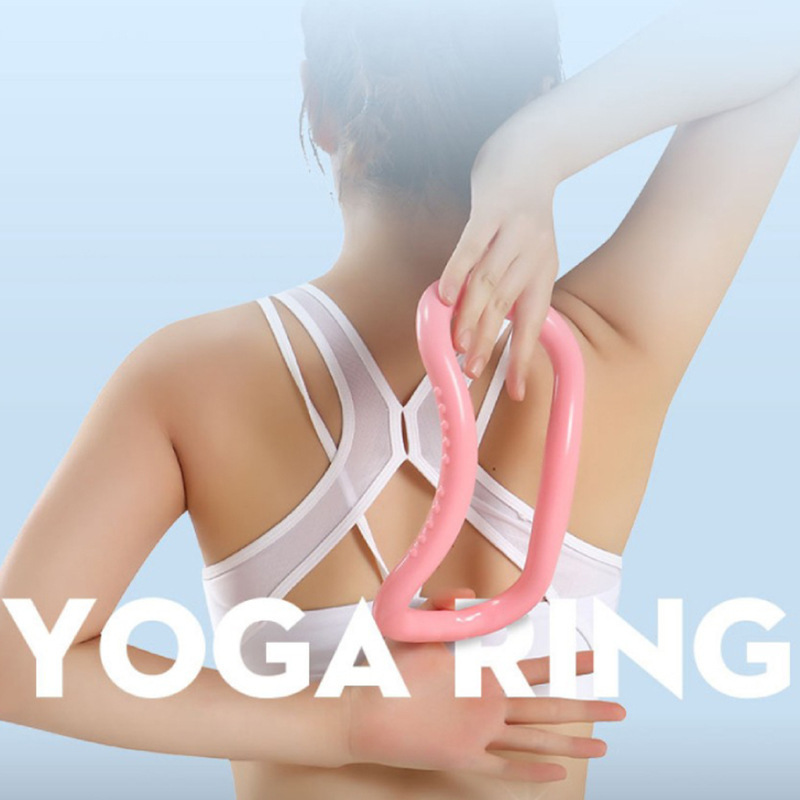 Picture of Yoga Ring Open Shoulder Artifact Open Back Ring Thin Shoulder Stretching Yoga Equipment Practice Back Beauty Back Fitness Magic Stretch Ring