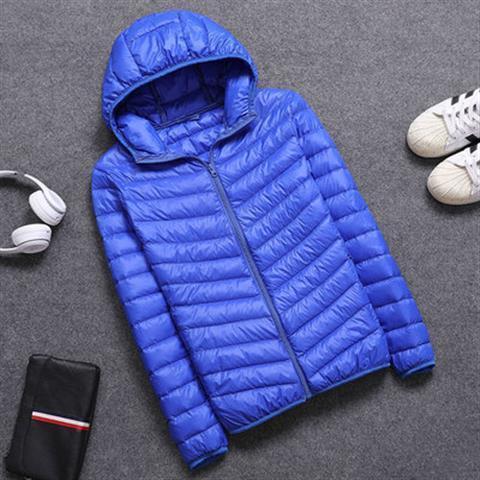 Picture of Lightweight cotton-padded jacket men's short coat 2021 autumn and winter thin trendy versatile hooded thin lightweight cotton