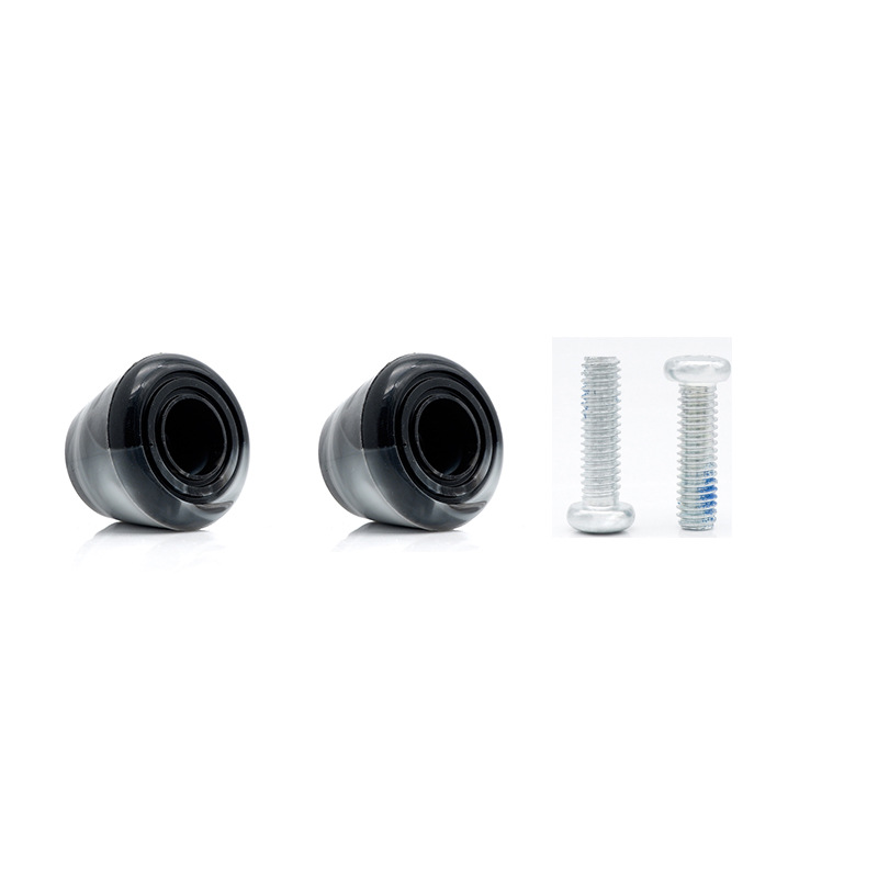 Picture of Spot Double Mixed Color High Elastic Pu Brake Head Double Row Roller Skates Brake Glue Four-Wheel Roller Skates Stop Ice Point