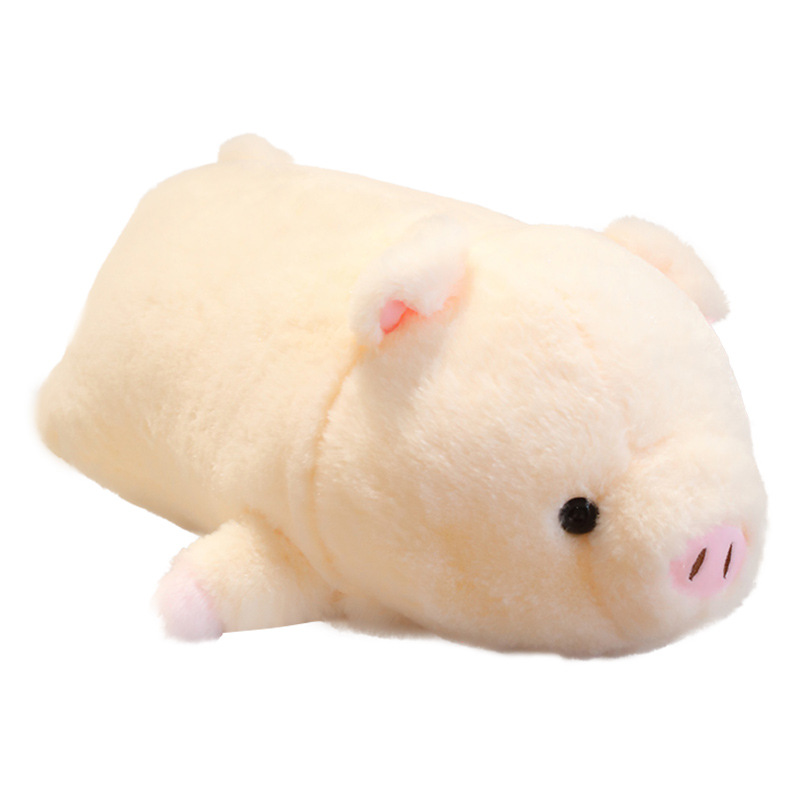 Picture of Bobby Bear Cute Soft Cute Plush Lie-prone posture Blessed Pig Toy Doll Pillow Large Clamping Doll Cross-border