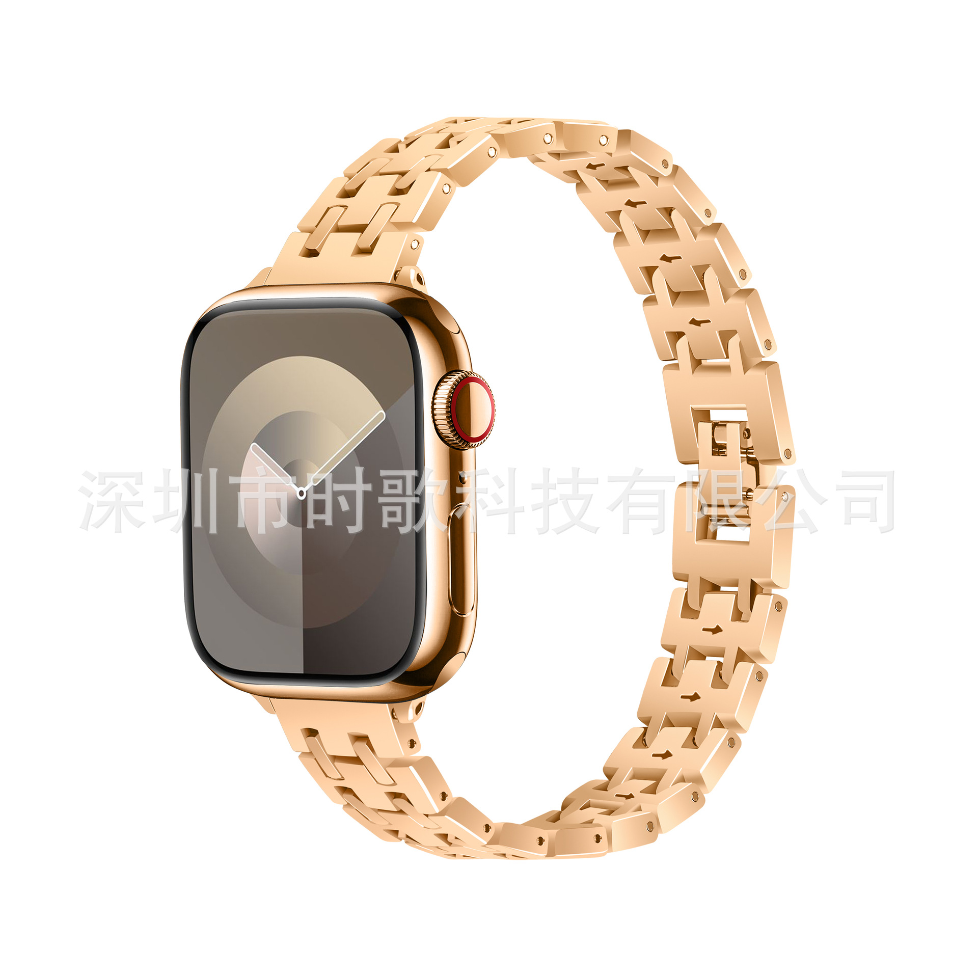 Picture of Suitable for Apple Watch strap small waist steel belt applewatch9Ultra light section metal strap wholesale