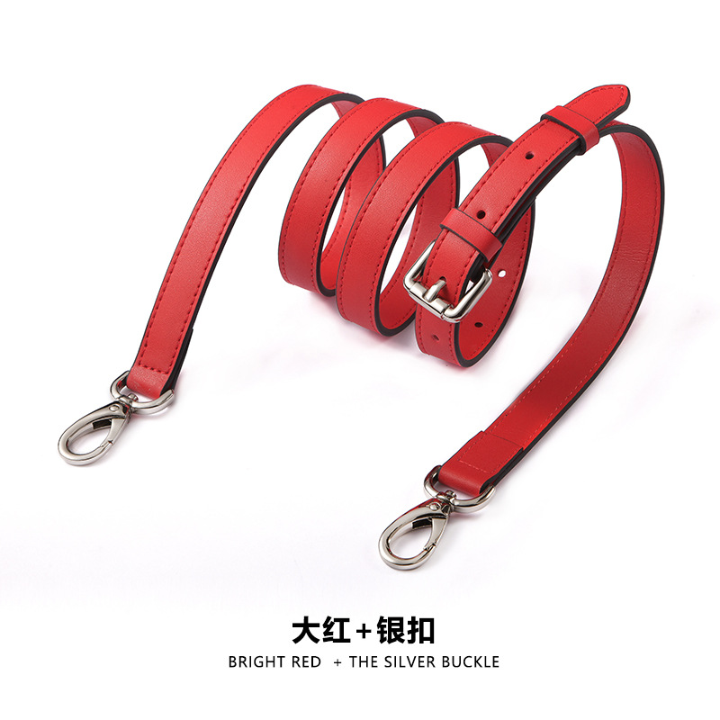 Picture of Ma Huangshi Mhs-A-1 Plain Leather Bag Strap Adjustable Spaghetti Strap Bag Replacement Strap Single Shoulder Crossbody for Women