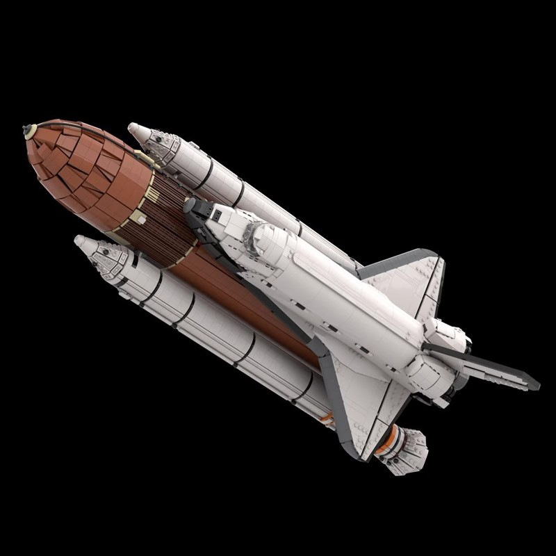Picture of Compatible with Lego MOC-10283 Discovery space shuttle propeller expansion model diy assembled building blocks new