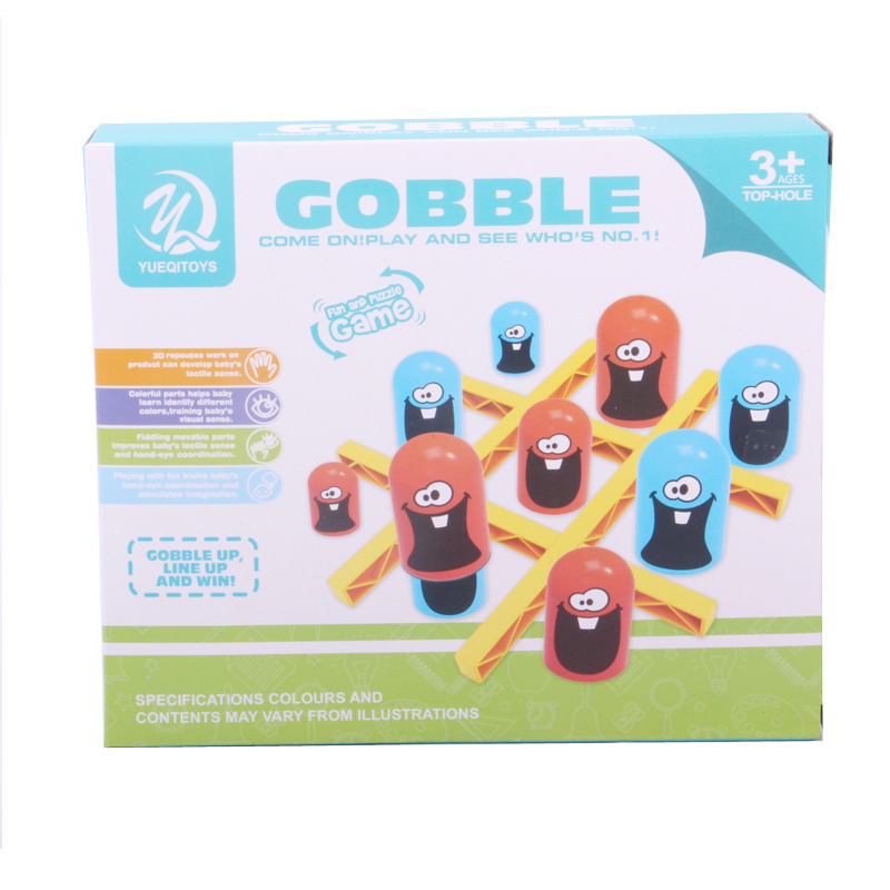 Picture of Big eat small three serial game strange chicken repeatedly parent-child interactive desktop game Gobblet Gobblers