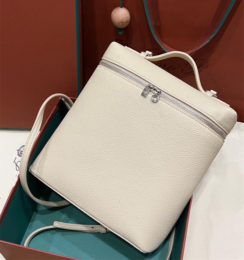 Loro new backpack first layer cowhide small backpack handbag foreign trade genuine leather women's bag simple all-match