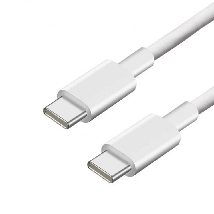 Picture of 60W Dual Type-C Charging Cable Suitable for Huawei Apple Mobile Phone C-C Fast Charging Cable 100W Dual Typec Data Cable