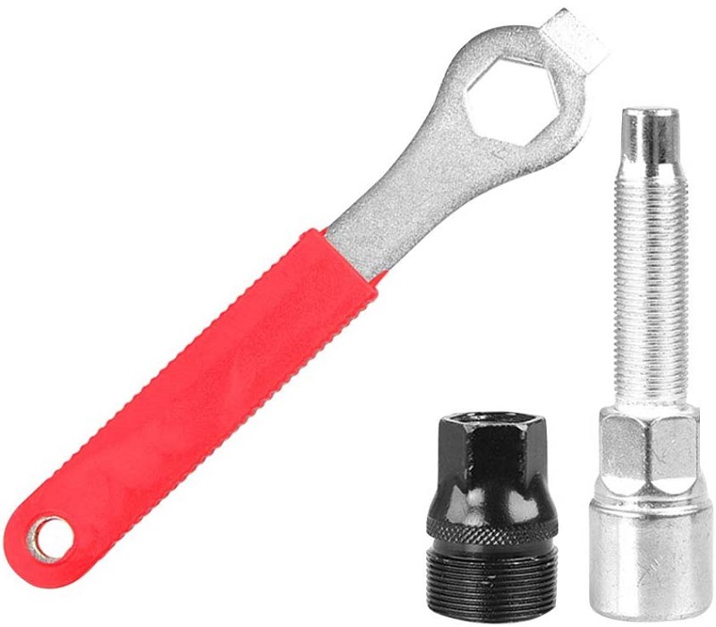 Picture of Bicycle flywheel removal tool chain wrench card fly fixing tool Bowl set removal card fly tool