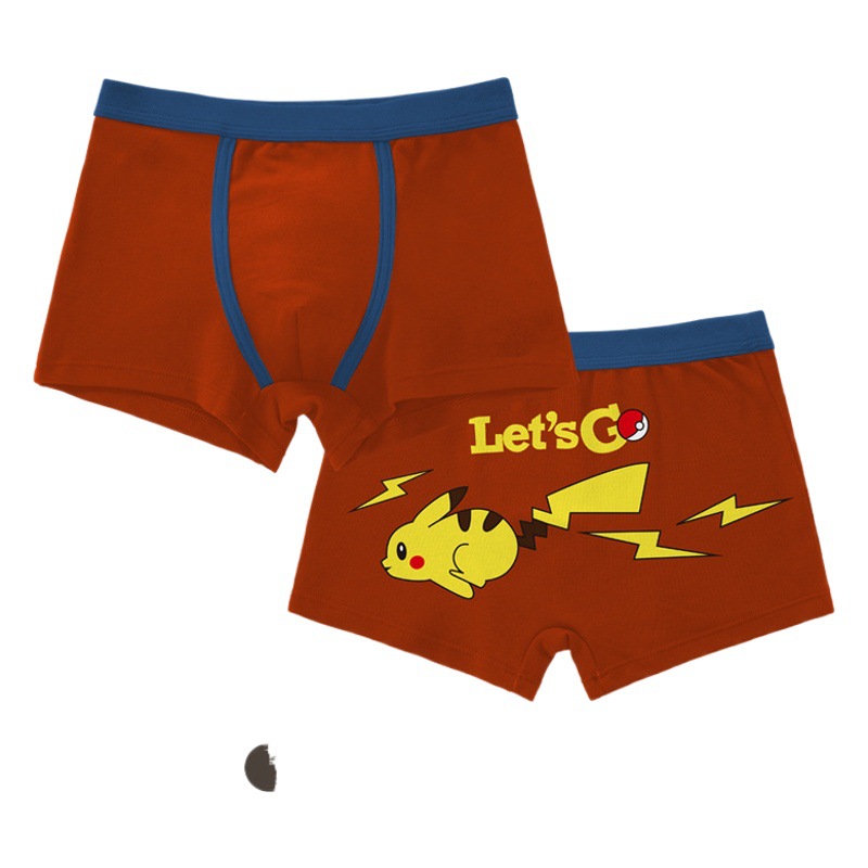 Boys' Underwear Cotton Crotch Four-Corner Shorts Babies' Middle and Big Children's 15-year-old Teenagers Boys Children's Boxer Shorts