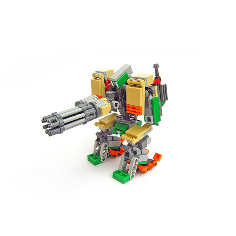 MOC Block Compatible with Lego Small Particle Creative Patch Educational Toys Gift 65928 Watch Pioneer Fortress