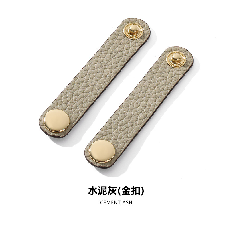 Picture of Mahuangshi D-55 Leather Bag Strap Lindy mini19 Pig Nose Shoulder Strap Shorten Adjustable Buckle Strap Fixed Buckle
