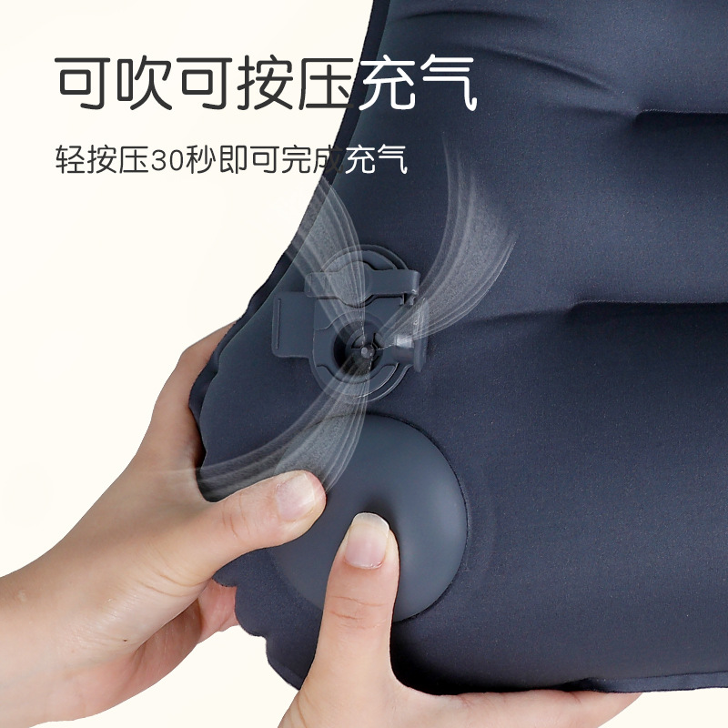 Picture of Inflatable Waist Pillow Waist Cushion Travel Portable Waist Lumbar Long-distance Waist Protection Aircraft Sleeping Artifact High-speed Rail Press Pillow