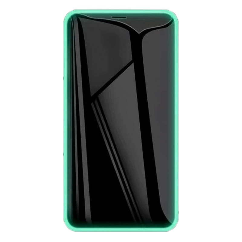 For Apple 13promax luminous tempered film iphone16 airbag anti-peep 15 full screen 14 HD glass 12