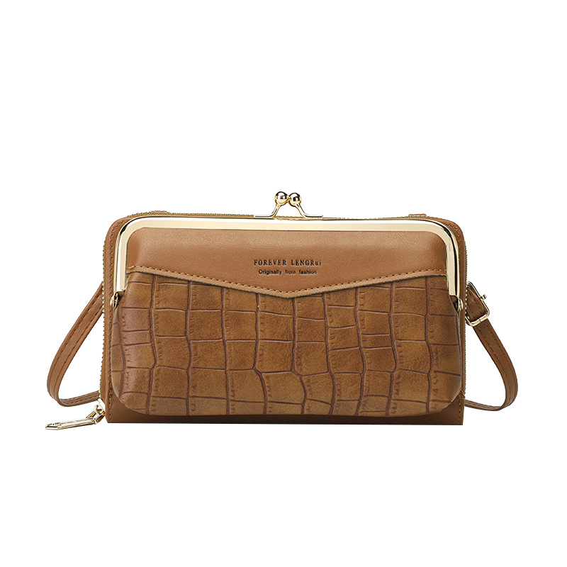 Picture of 2023 New Mobile Phone Wallet Women's Card Bag One Simple Fashion Shoulder Crossbody Bag Multifunctional Coin Purse