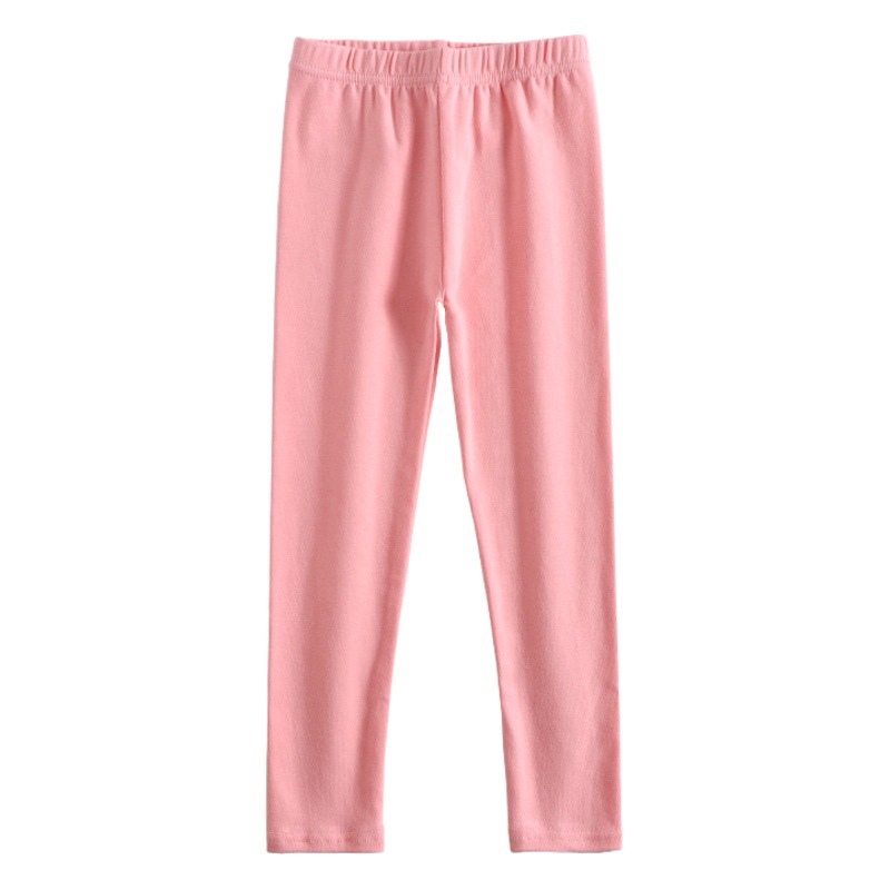 Cross-border special for girls pants baby pants small and medium-sized children's pure cotton solid color children's leggings spring and autumn outer wear