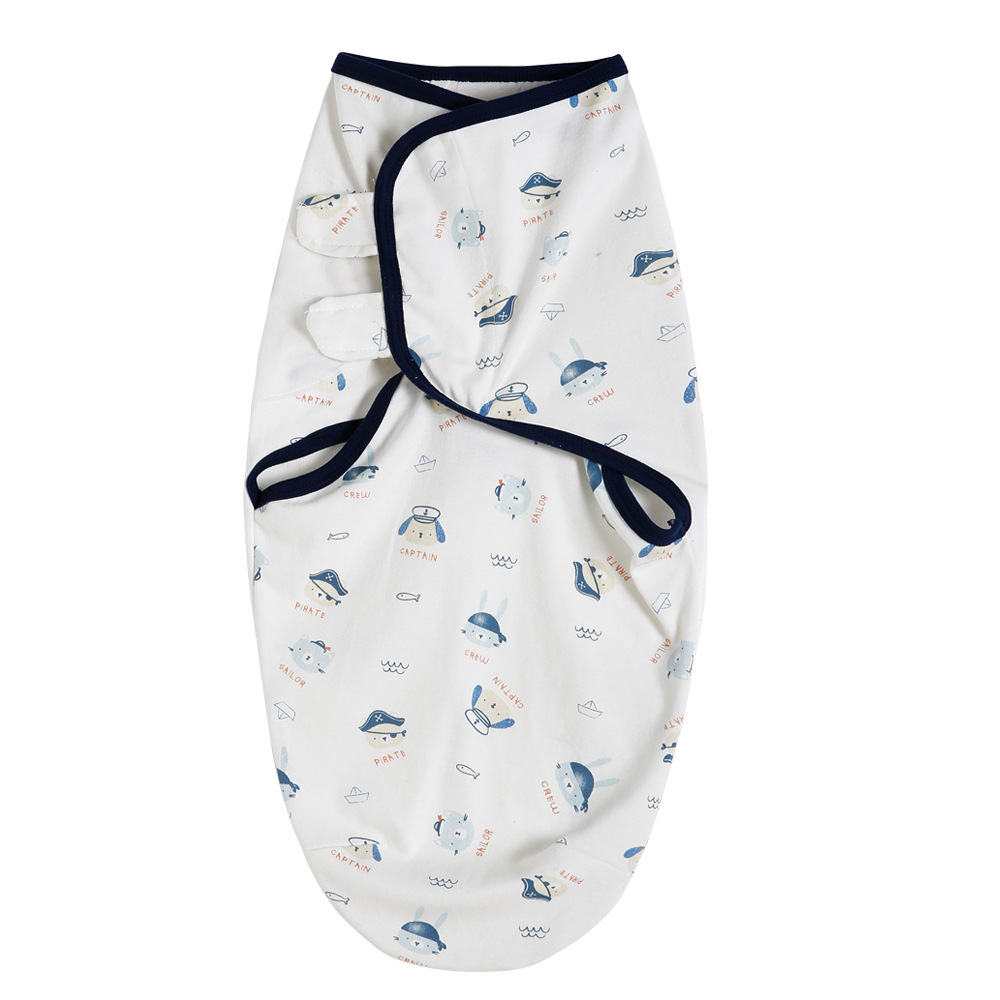 Picture of Yinmei cotton baby swaddling towel newborn anti-shock baby sleeping bag printing Four Seasons baby quilt cross-border