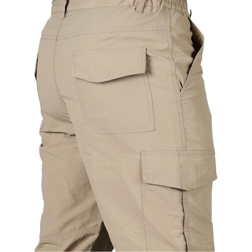 Summer Quick-drying Pants Men's Thin Outdoor Sports Mountaineering Crock Pants Loose Multi-bag Military Fan Tactical Charge Pants