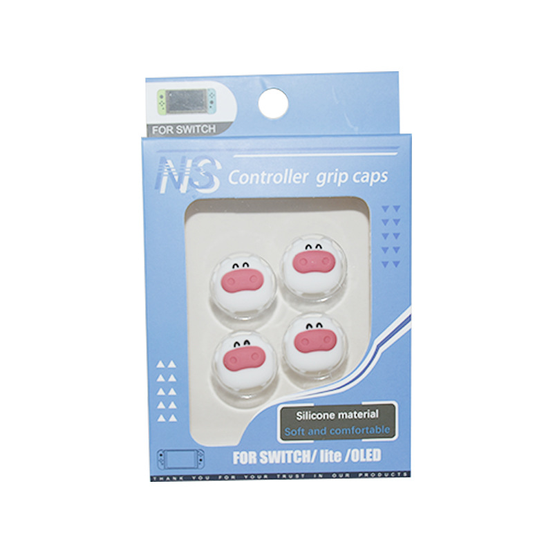 Picture of Switch Rocker Cap Nintendo Silicone Cow Rocker Cover Ns Lite Protective Cover Handle Rocker Protective Cap