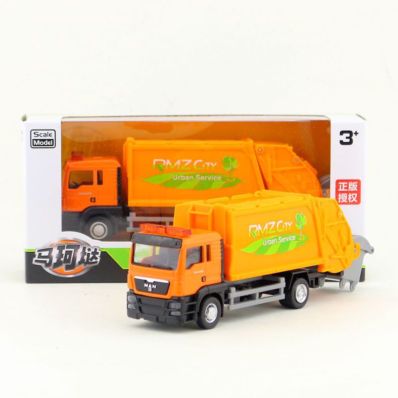 Picture of Marco 1:64 Alloy Toy Truck Model Scania Man Engineering Vehicle Mixer Fire Truck Container Truck
