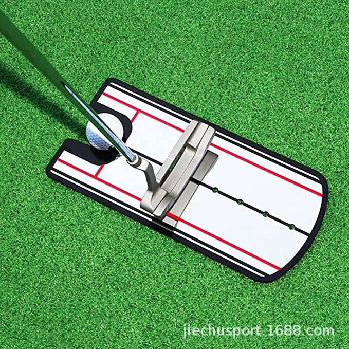 Picture of golf putter mirror putter exerciser swing practice posture correction golf hitting mat golf supplies