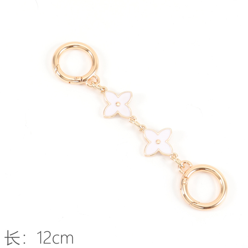 Picture of Bag Accessories Handmade Workshop Bag Extension Chain Mahjong Bag Four-leaf Clover Underarm Bag Chain Modification Replacement Shoulder Strap Chain