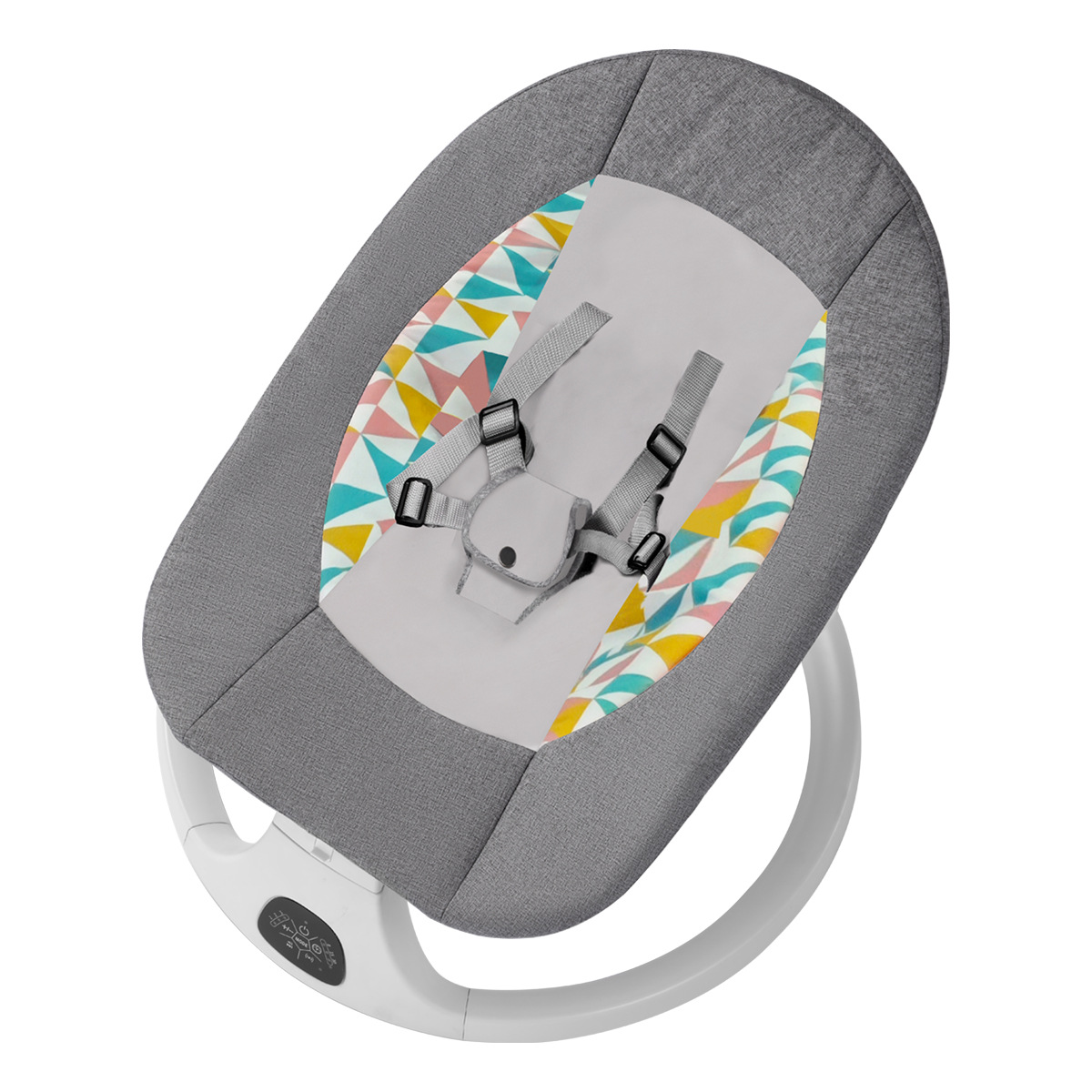 Picture of Cross-border Baby Rocking Chair Multifunctional Electric Cradle Cradle Cradle for Newborn Intelligent Baby Soothing Artifact Cradle