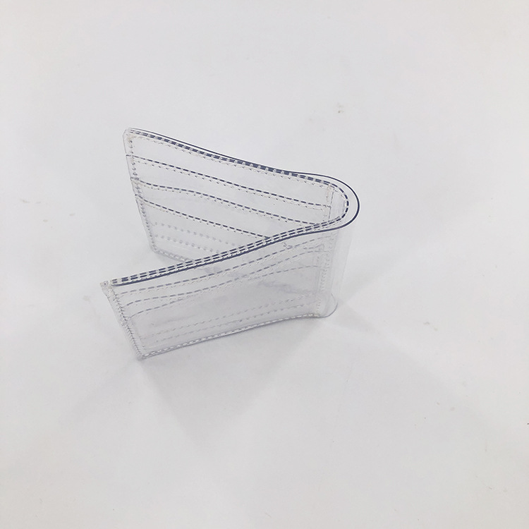Picture of Korean and Japanese Fashion ins Transparent Jelly PVC Coin Purse Card Holder ID Bag Card Holder Cross-border Silver Bag Small Bag