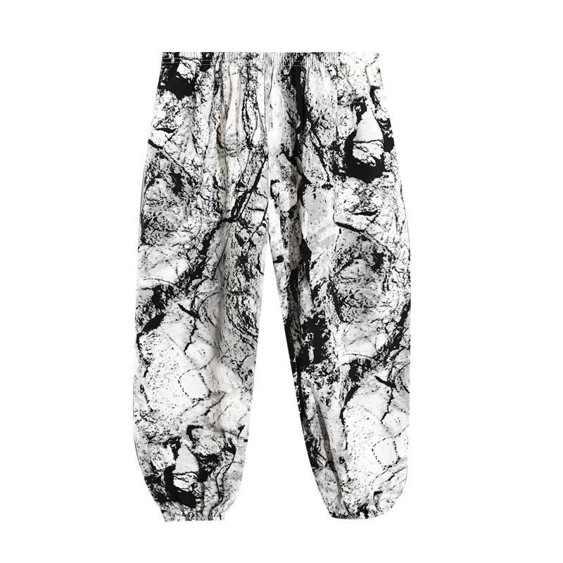 Picture of Summer New Adult Mom Kidsren Boys Girls Family Wear Bloomers Anti-Mosquito Pants Cotton Silk Pants Trousers