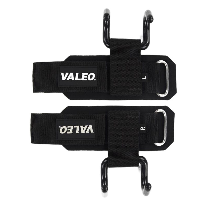 Valeo Power Hook Pull-Up Auxiliary Belt Horizontal Bar Gloves Fitness Men's Deadlift Grip Wrist Pull-Up Power-Assisted Belt