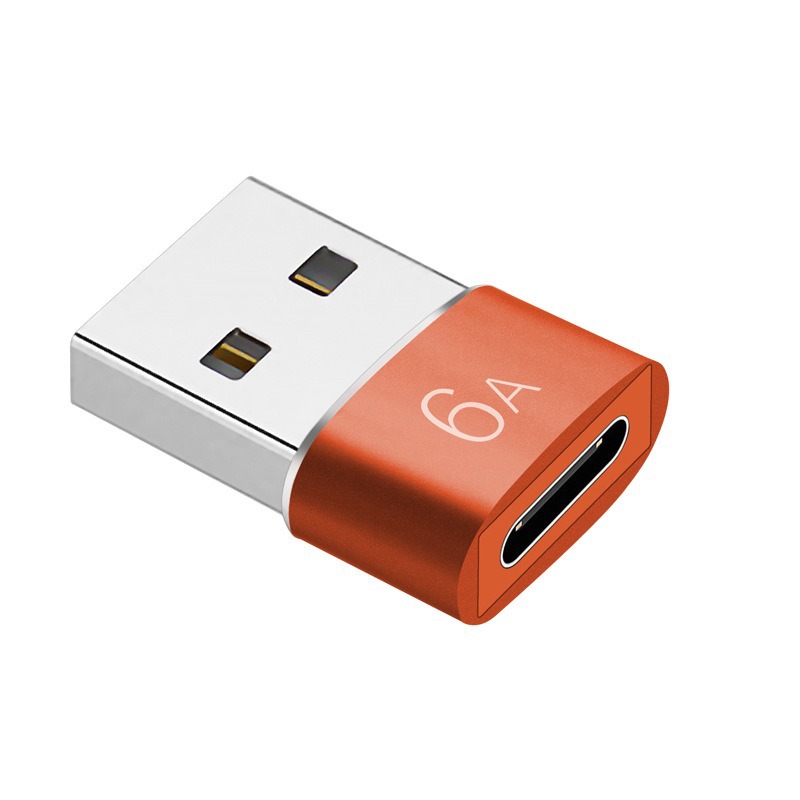 Picture of USB to Typec Female to Male 3.0Otg Adapter Pd Data Cable 6Ausb-C Port Converter Fast Charge