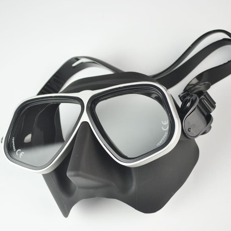 Picture of metal frame waterscuba apollo mirror free diving lung imported mirror myopia apollo