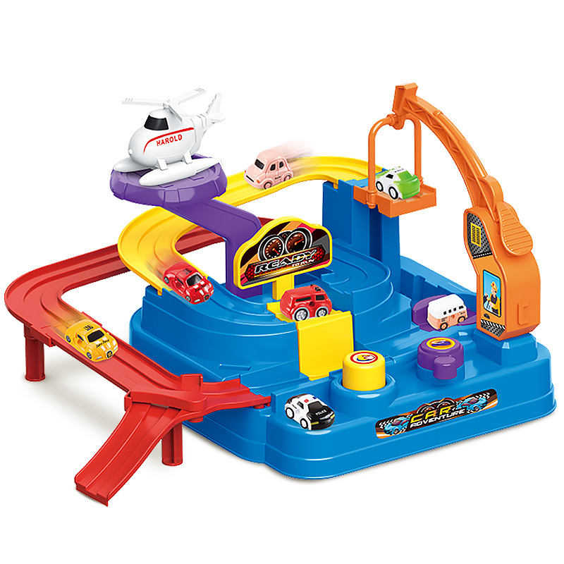 Picture of Large Space Track Set Car Break-through Big Adventure Track Double Layer Toy Children's Track Car Educational Gift