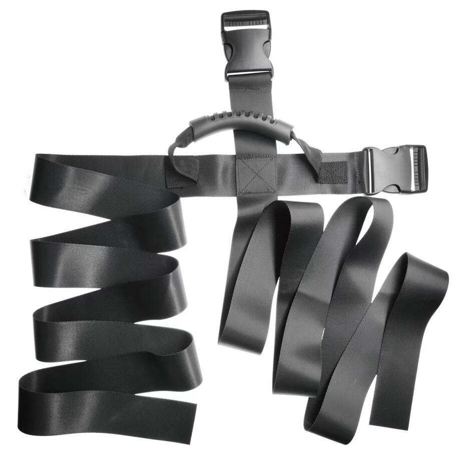Picture of Handlebar hand luggage strap design length adjustable packing belt luggage case tie rope belt cross packing belt