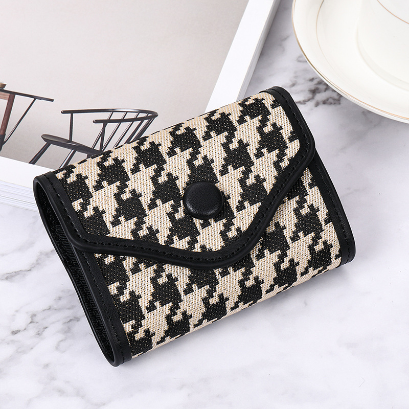 Picture of European and American Retro New Style Card Bag Women's Multi-Card Large Capacity Anti-Degaussing Credit Card Case Student Driver's License Card Case Women