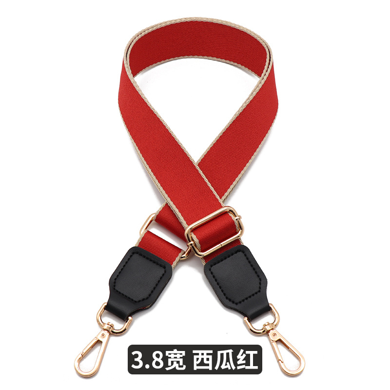 Picture of New Polyester-Cotton Pure Color Replacement Shoulder Strap Wide Versatile Shoulder Strap Bag Strap Single Shoulder Crossbody Women's Bag Adjustable Accessories