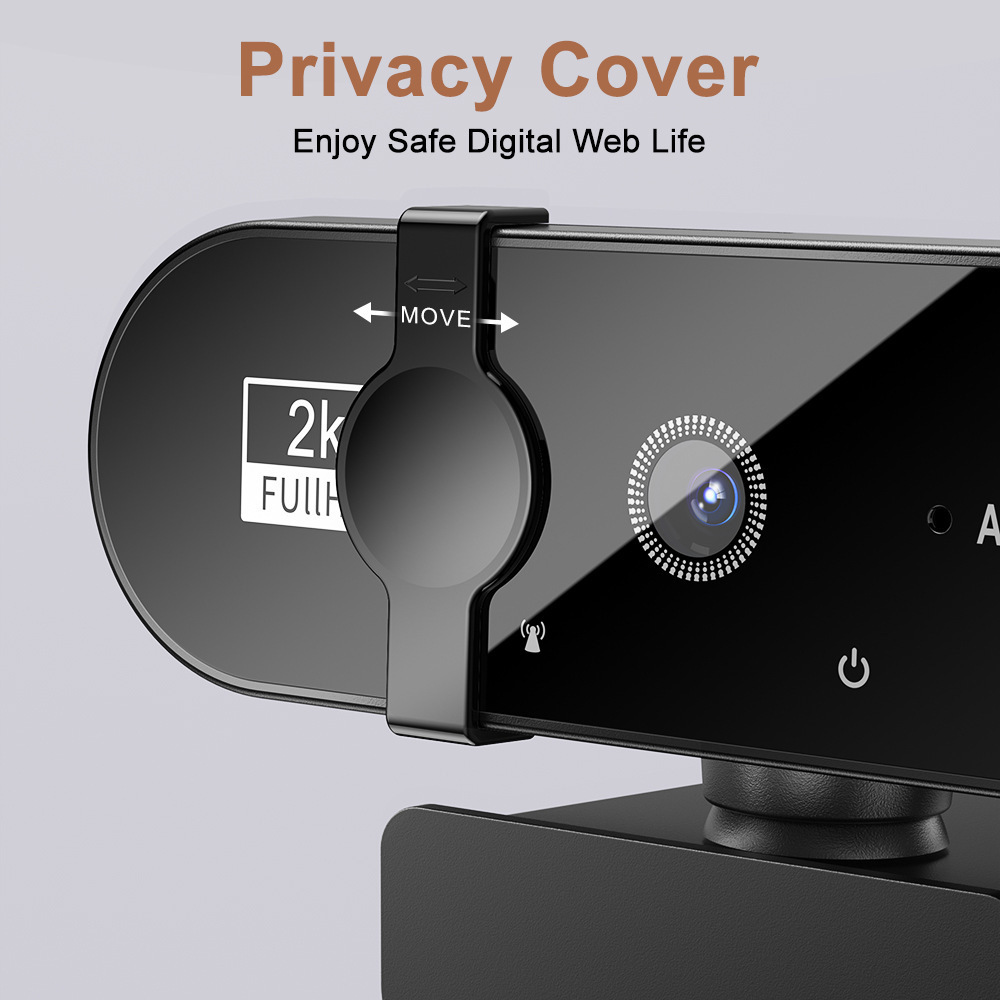 Picture of Cross-border Explosions Notebook Camera Online Class Video Live Auto Focus 4K Camera usb Camera 2K