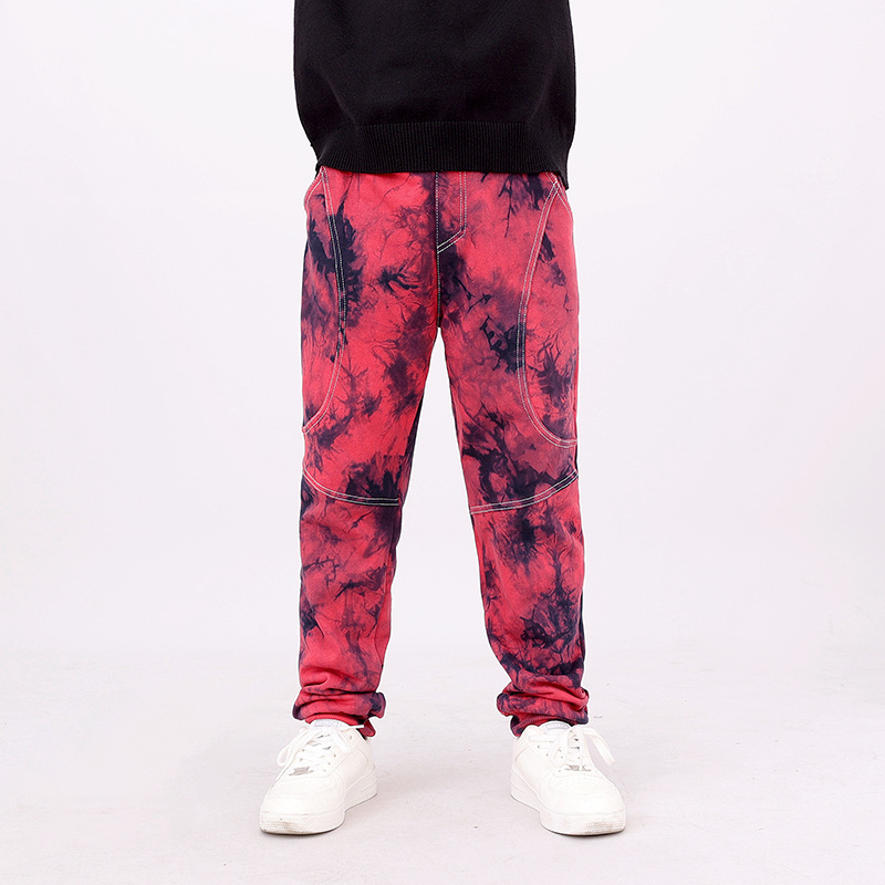 Picture of Autumn Children's Pants Korean Style New Children's Sports Long Pants Big Children's Pure Cotton Casual Anti-Mosquito Pants Children's Pants Wholesale