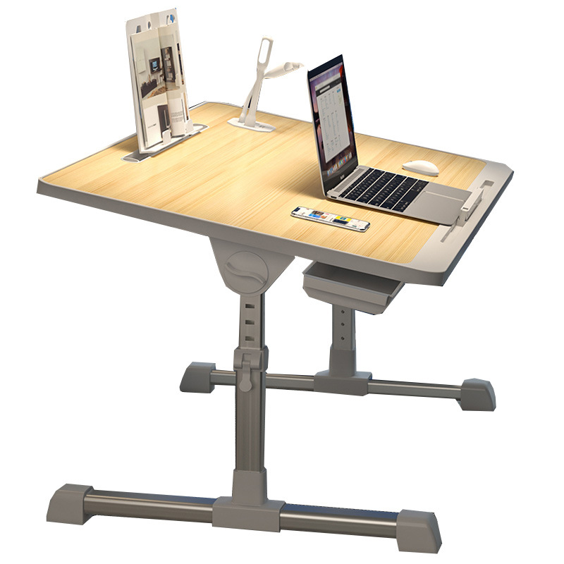 Picture of [N3 Upgrade] Bed Folding Table Lazy Folding Table Lifting Stretch Bedroom Notebook Dormitory Folding Table