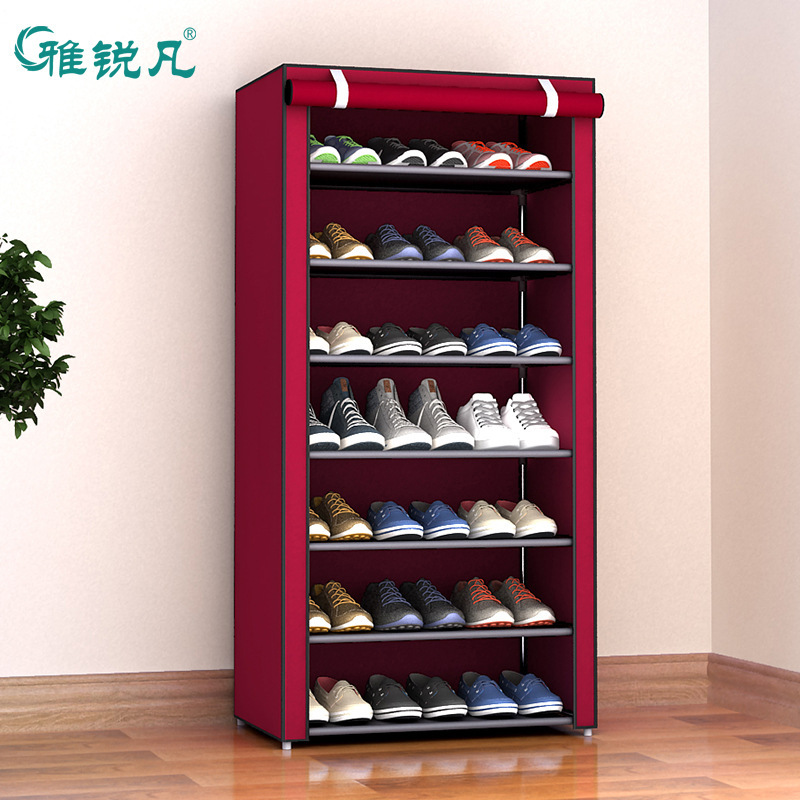 Ya Ruifan F Simple Shoe Rack Dustproof Storage Shoe Cabinet Multi-layer Small Shoe Rack Dormitory Hall Storage Rack Simple
