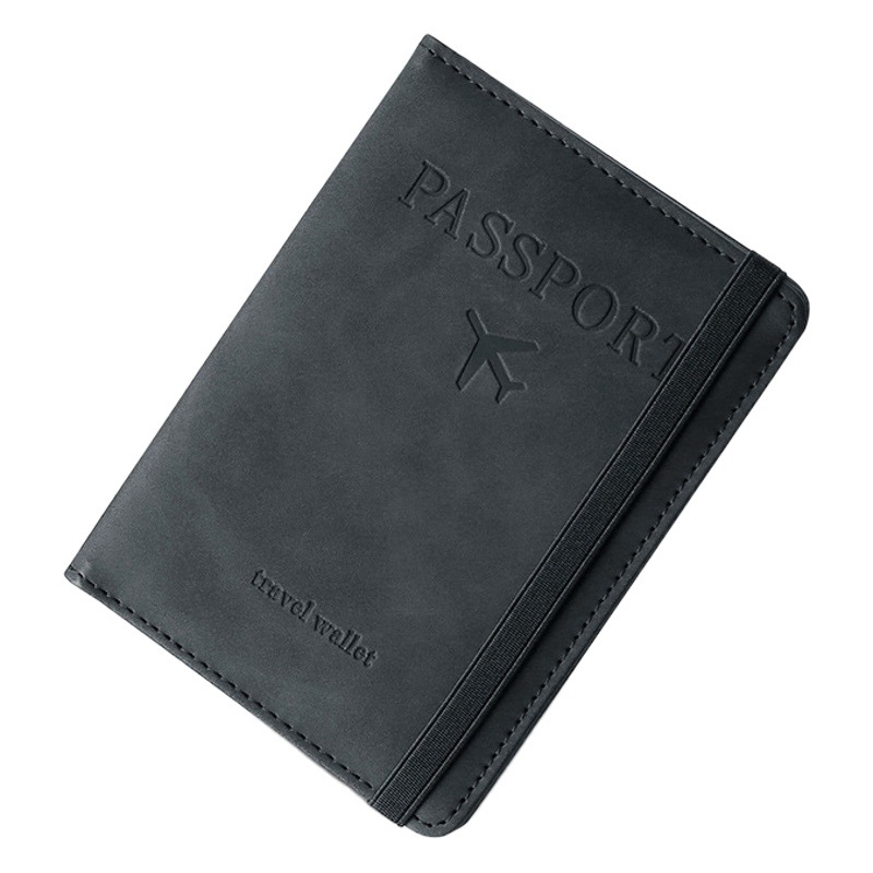Multi-functional RFID passport cover cross-border travel wallet passport holder ID bag travel abroad passport bag